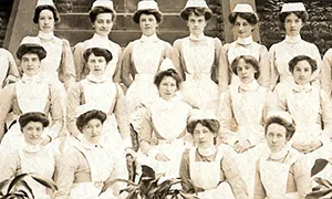 History in the details: Nursing uniforms
