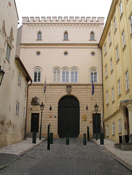The British Embassy in Prague(from Wikipedia Commons)