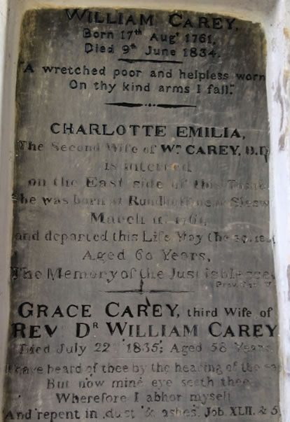 The second and third wives of Rev Carey