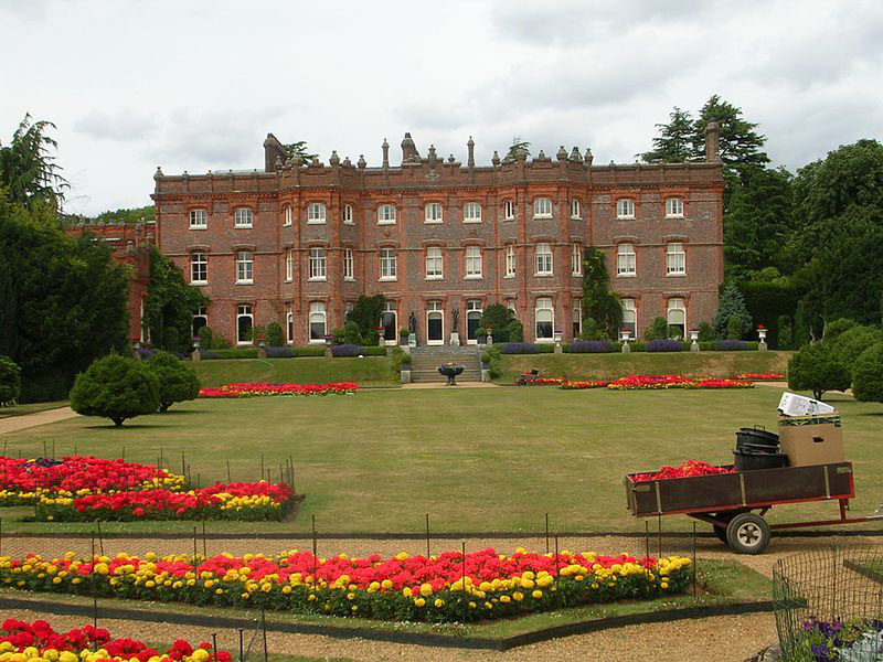 Hughenden Manor, Buckinghamshire Photo: [Public domain], via Wikimedia Commons