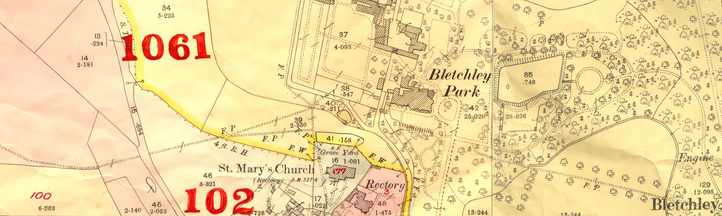 North Buckinghamshire Maps reveal Bletchley Park
