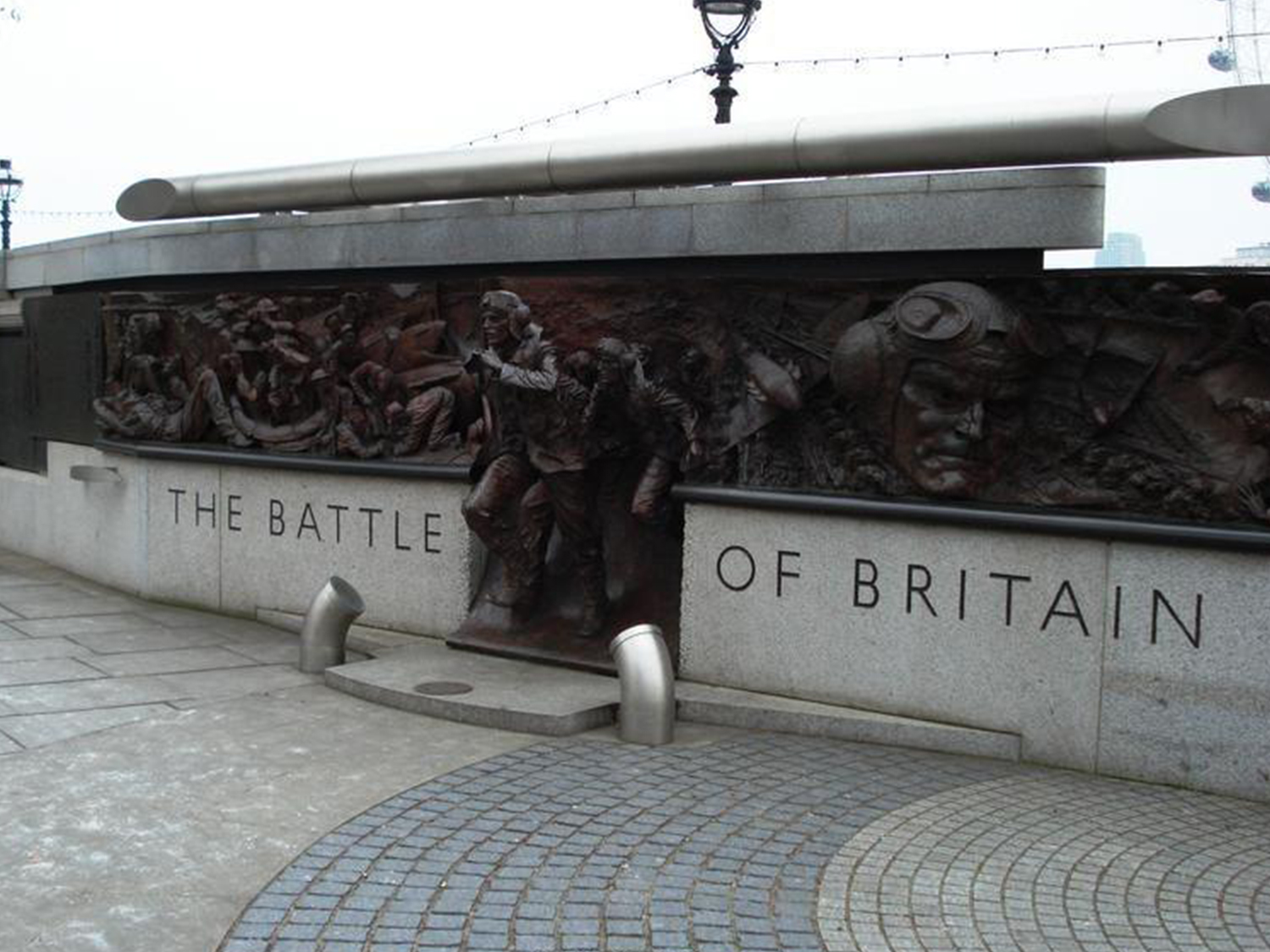 Battle of Britain Memorial, on the Victoria Embankment in Westminster, London on TheGenealogist