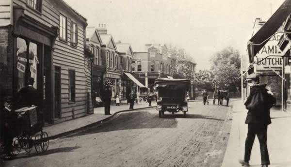 Baker Street, Enfield from Image Archive on TheGenealogist