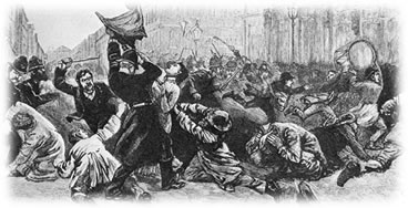 'Bloody Sunday'  riots 1887