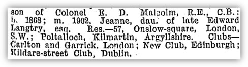 1927 Ireland MP Directory