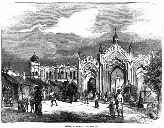 Gateway at Lucknow (Illustrated London News)