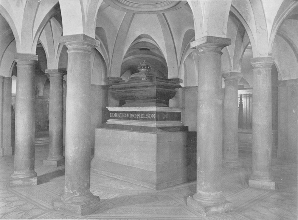 Nelson's tomb (TheGenealogist Image Archive)