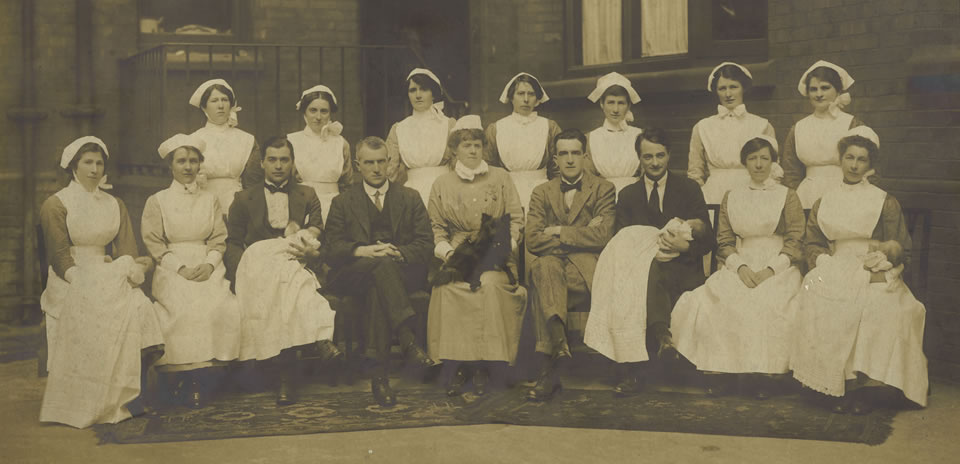 Jeremiah O'Kane (Front row, 3rd from R) Mark's maternal grandfather, c.1914-1920
