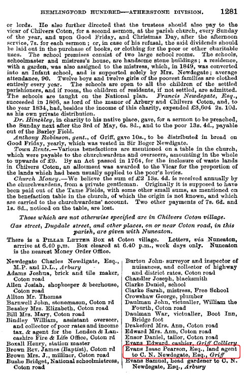 White's Warwickshire 1874 Directory at TheGenealogist.co.uk
