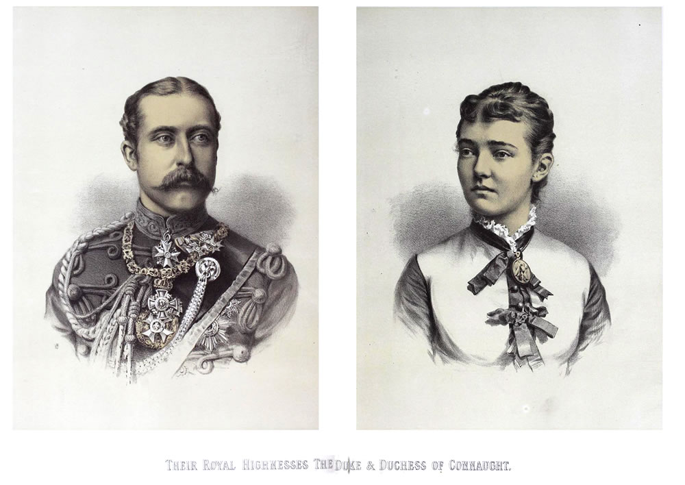 The Duke and Duchess of Connaught in The Illustrated London News 15th March 1879