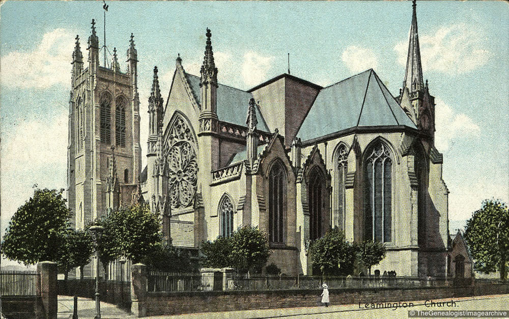 All Saints' Leamington having been extended and considerably added to over the years