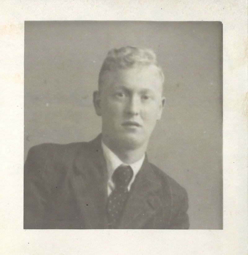 Morris (grandfather) as a young man after he travelled to England