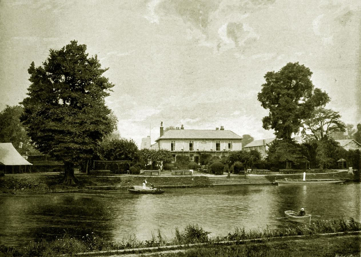 Eel Pie Island hotel until its sale in 1899 from TheGenealogist's Image Archive