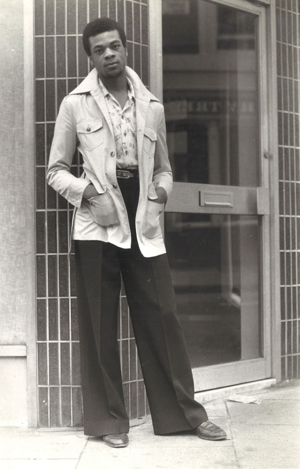 Brian Clarke, (Naomie Harris' father) - circa 1970s. Image Credit: BBC/Wall to Wall/Brian Clarke