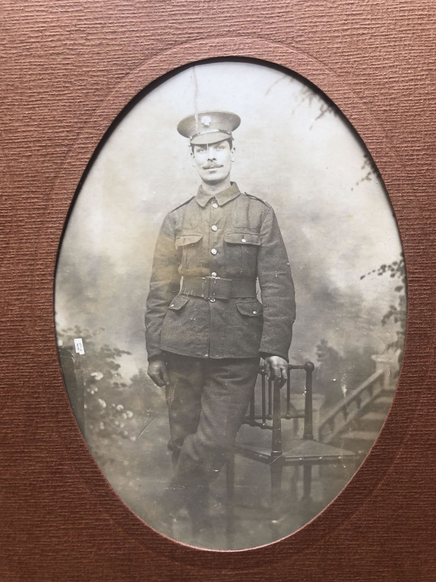 John George Boorman in uniform - David Walliams' paternal great grandfather