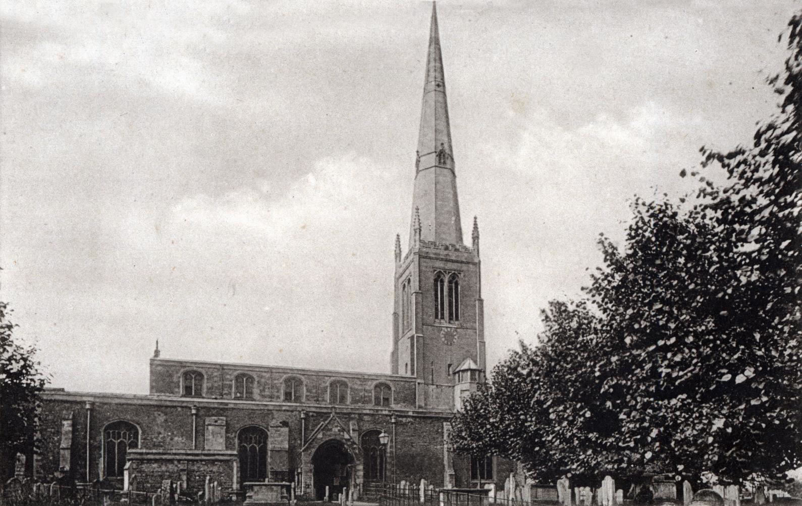 All Saints Church, St Ives, Cambridgeshire from TheGenealogist's Image Archive