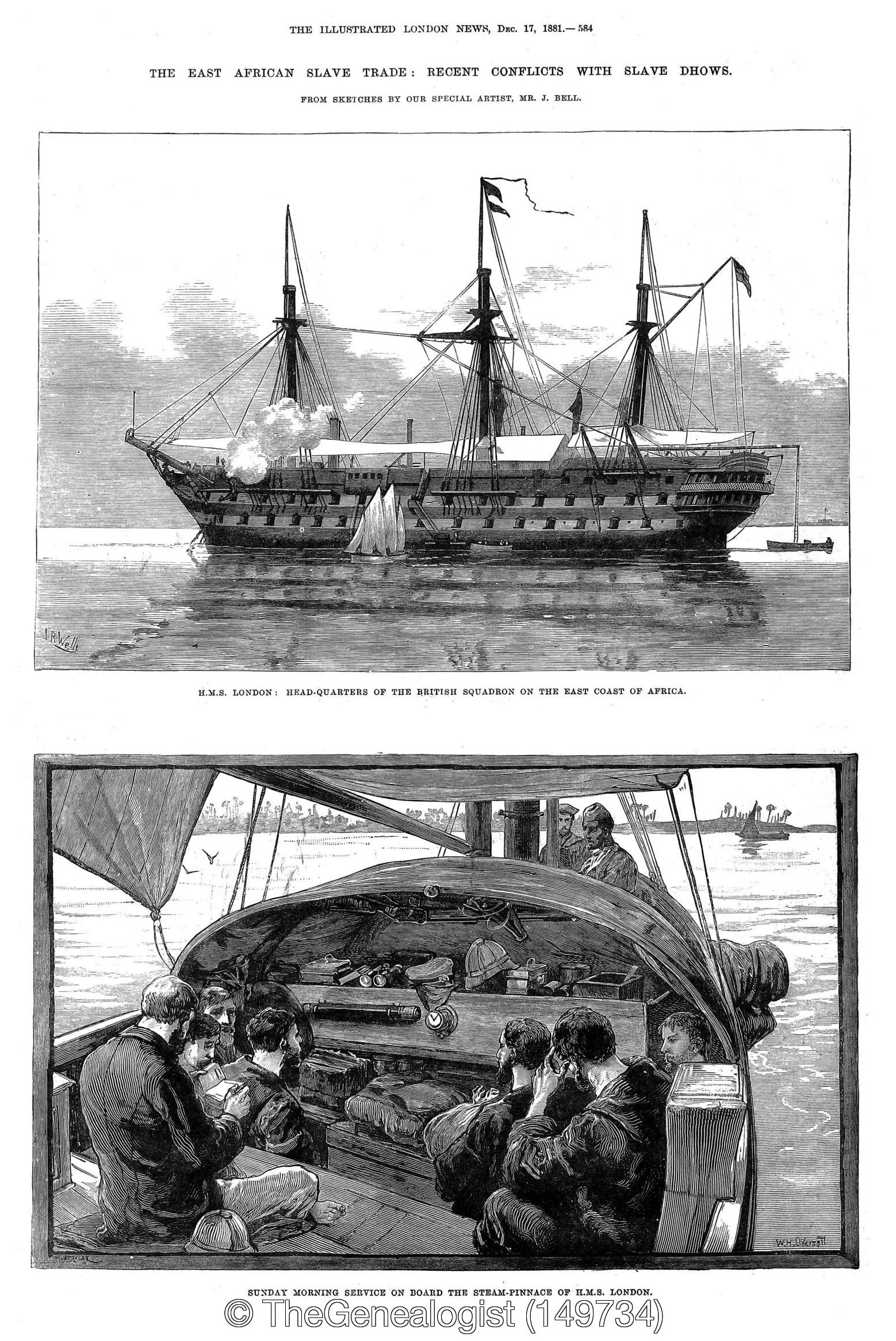 The Illustrated London News December 17th 1881 from TheGenealogist's Newspapers & Magazine Collection