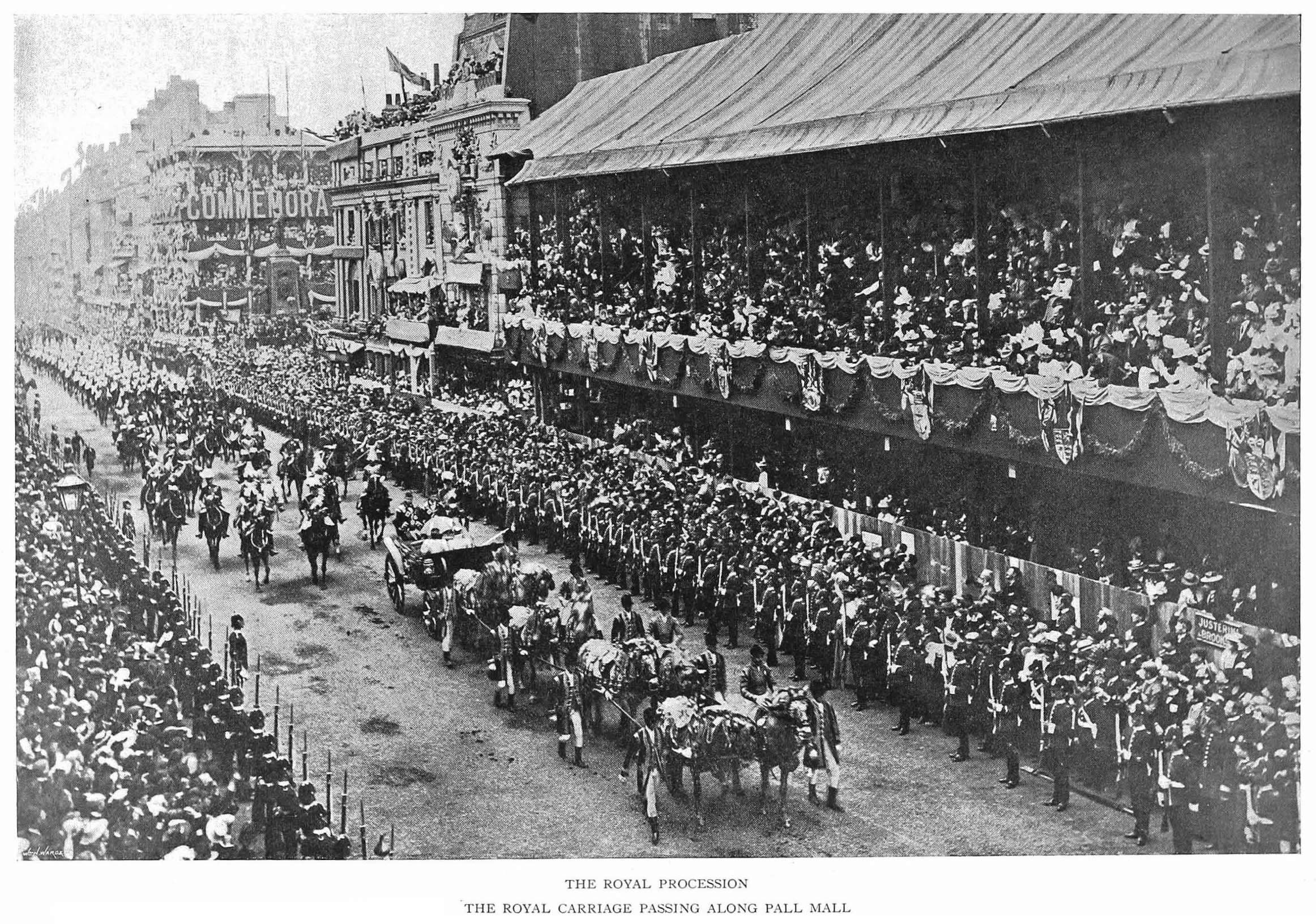 The Royal Procession 1897 taken from The Queen's Reign – Peerage, Gentry & Royalty Records on TheGenealogist