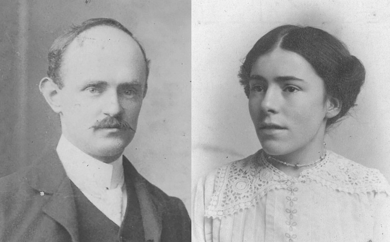 Sue's paternal grandparents, Albert and Florence. Credit: BBC/Wall To Wall Media Ltd/Anne Perkins