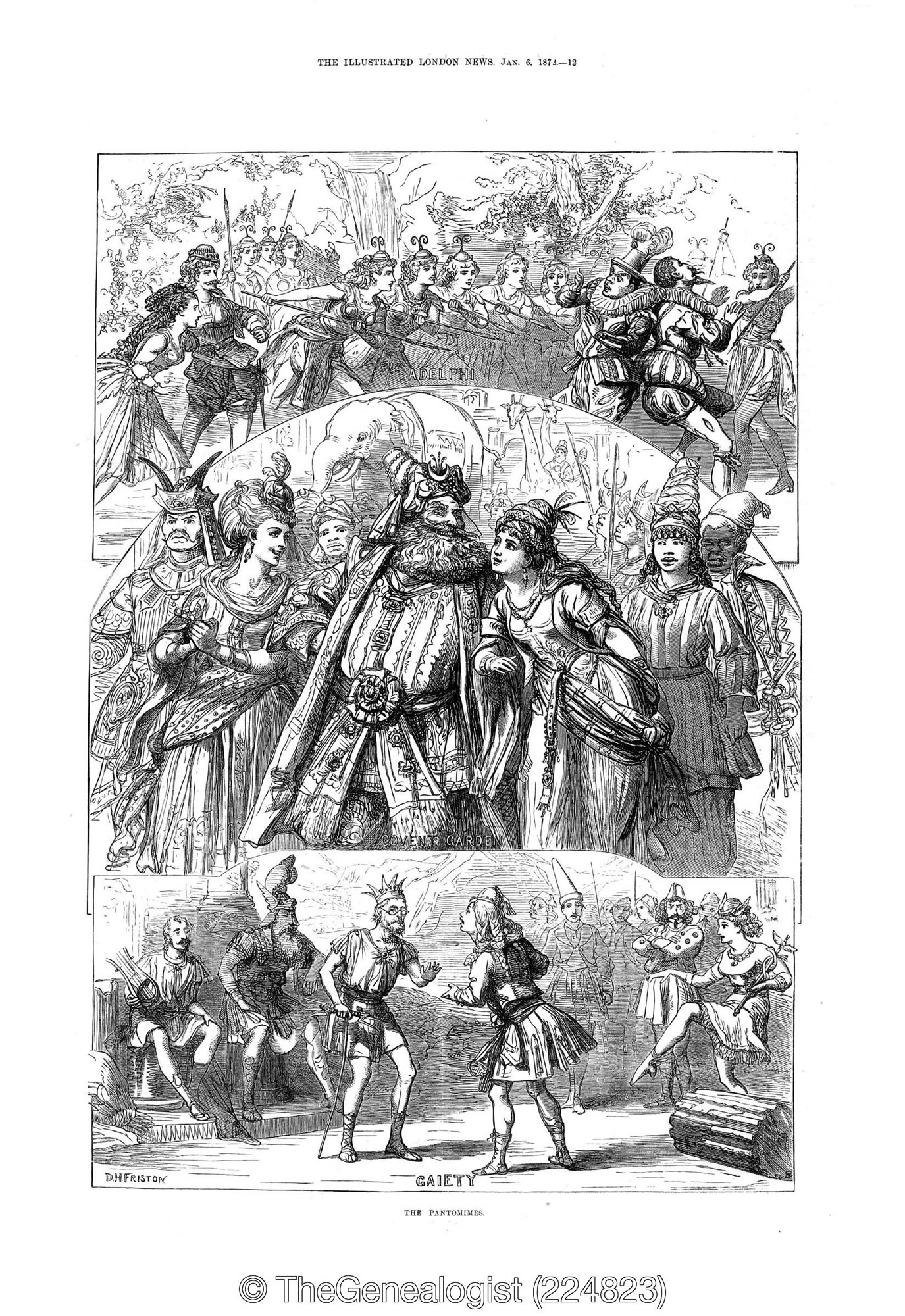 The Illustrated London News January 6, 1872