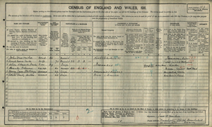 A A Milne 1911 Suffolk Census Image