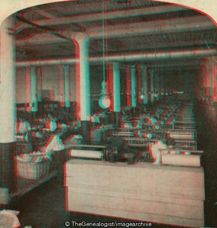 12 Mail Packing Section of the Shipping Department (3d, Chicago, Illinois, Sears Roebuck and Company)