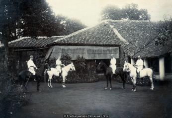 29th Battery Polo Team Belgaum Nov 1897 (1897, 29th Battery, Belgaum, Horse, India, Karnataka, Mysore State, Polo, Regiment, Royal Field Artillery)
