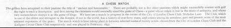 A Chess Match (1897, Chess Match, City of London, City of London Chess Club, Competition, England, London, Nicholas Lane, team)