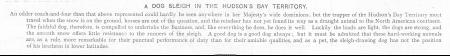 A Dog Sleigh in the Hudsons Bay Territory (1897, Alberta, Canada, Dog, Fort Edmonton, Hudson Bay, Sleigh)