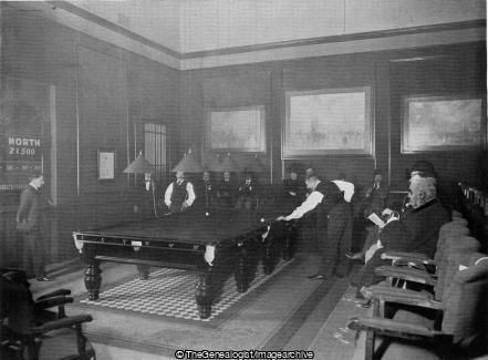 Billiards The Champion in Play 1897 (1897, Billiards, Egyptian Hall, England, London, Mr J North, Mr John Roberts)