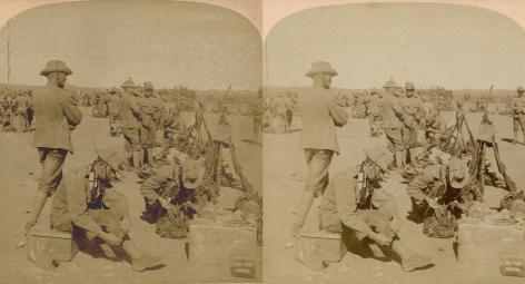 Boer War - The Australians after their experience of the Victory at Belmont, Dec 31st, South Africa (3d, Australia, Belmont, Boer War, Soldiers, South Africa)