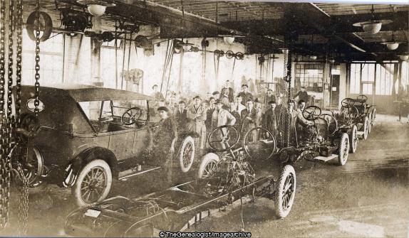 Car factory (Car, Car factory, Ford, Model T)