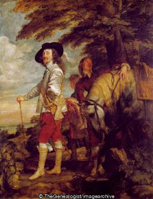 Charles I at the Hunt Le Roi a la chasse by Anthony van Dyck c1635 (Anthony van Dyck, King Charles I, Painting, Royalty)
