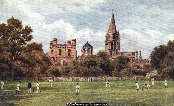 Christ Church Cathedral and Tom Tower (Cathedral, Christ Church Cathedral, Cricket, England, Oxford, oxfordshire, tom tower)