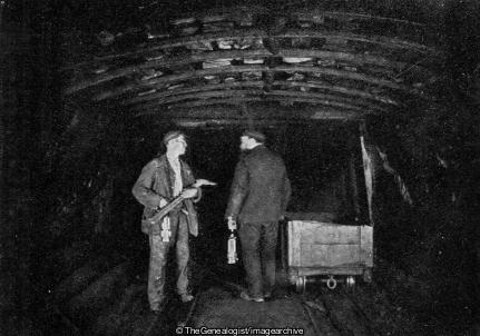Coal Mining (Coal, Coal Miner, England, miner, Pickaxe, Railway)