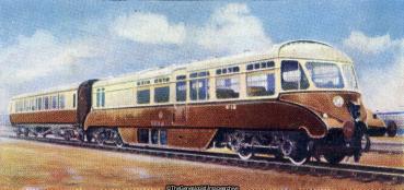 Diesel Railcar and Trailer (Diesel Railcar, Great Western Railway)