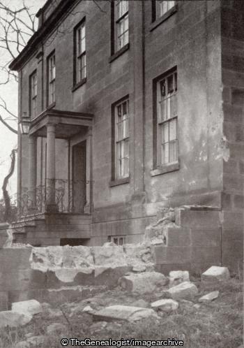 Dr Raw's House St Hildas Terrace Whitby (15, 16/12/1914, Dr Raw's House, East Coast Raids, England
, Herbert H Raw, shelling, Whitby, WW1, Yorkshire)