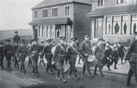 Drums and Bugles in 1914 (1914, 6th Battalion, Bugle, Drum, West Yorkshire, WW1)