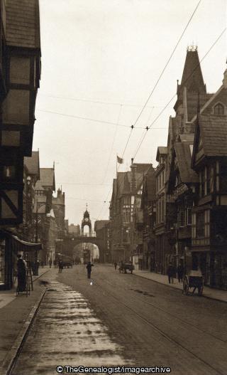 Eastgate Street, Chester (Cheshire, Chester, Eastgate Street, England)