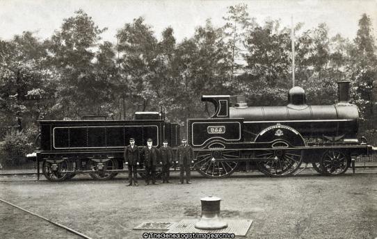 Express passenger engine Charles Dickens 1904 (Charles Dickens, Train)