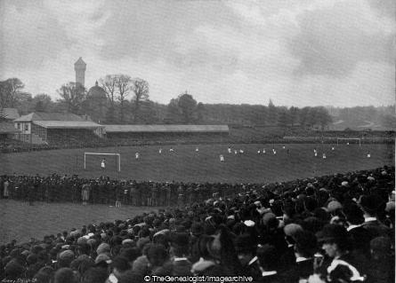 Football the Association Challenge Cup Final Tie 10th April 1897 (1897, Aston Villa, Crystal Palace, Crystal Palace Park, England, Everton, FA Cup, Football, Sports Venue, team)