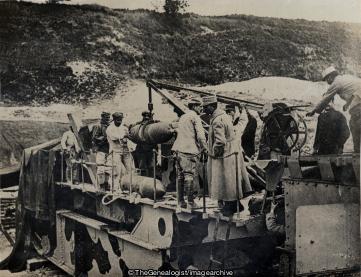 French Heavy Gun Ammunition (C1915, French, Howitzer, Railway Gun, Weapon, WW1)