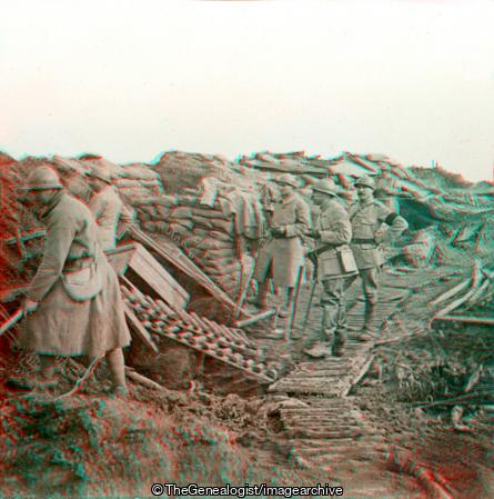 French Lines Captured from the enemy by the Marine Fusiliers (1914, 3d, Belgium, Duckboard, French, Fusiliers Marins, Nieuport, Nieuwpoort, Soldiers, Trench, West Flanders, WW1, Yser)