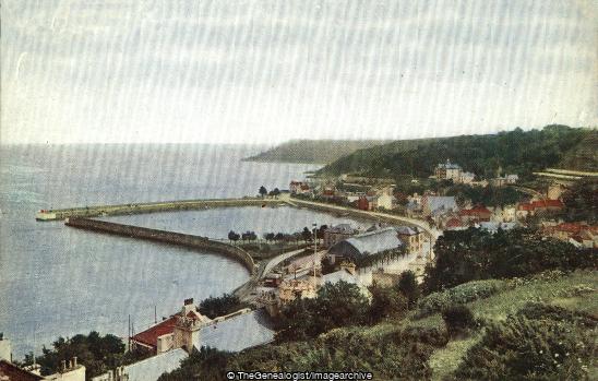 General View of St Aubin's (Channel Islands, Harbour, Jersey, Railway Station, St Aubin, St Brelade)