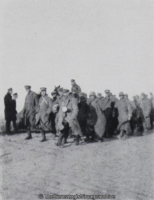 German prisoners at Scott's Farm near Cambrai 1917 (1917, Cambrai, France, German, Nord-Pas de Calais, POW, WW1)