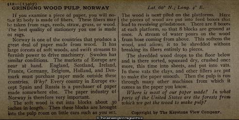 Grinding Wood Pulp, paper Mill Skotifos, Norway (3d, Norway, Paper Mill, Skotfoss, Skotfoss Bruk, Skotifos)