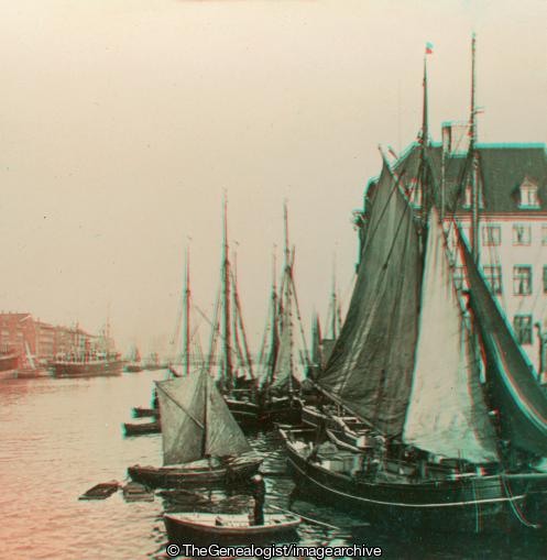 Harbour of Copenhagen, Metropolis of Denmark (3d, Copenhagen, Denmark, Harbour)