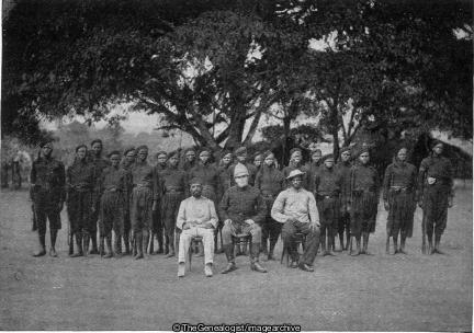 Houssa Soldiers West Coast of Africa (Africa, Hausa, Nigeria, Soldiers)