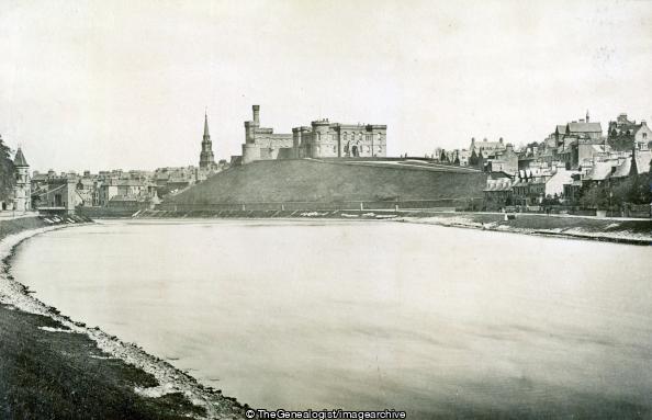 Inverness from the Infirmary (infirmary, Inverness, Inverness Castle)