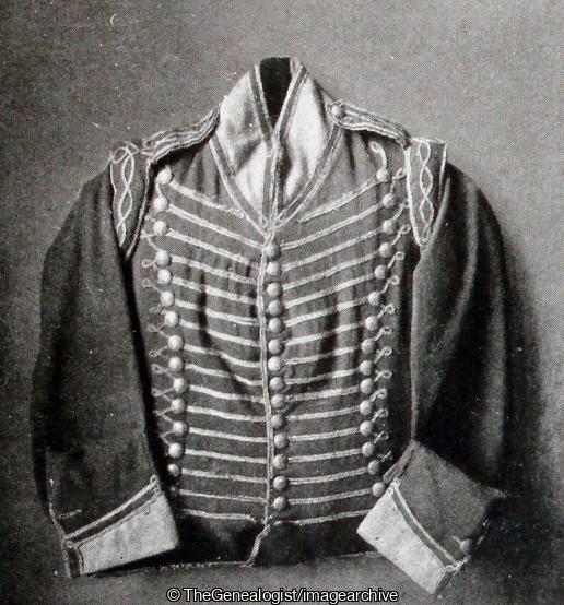 Jacket Front 1798 (1798, Nottinghamshire Yeomanry, South Nottinghamshire Hussars, Uniform)